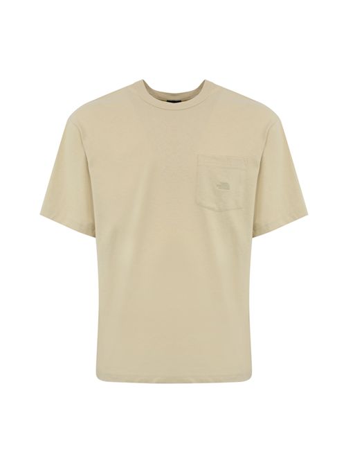 T-shirt Dome Relaxed Pocket Gravel The North Face | NF0A8C3P3X41